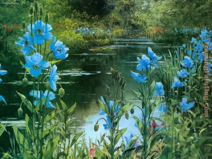 Melissa Graves-Brown Blue Poppies